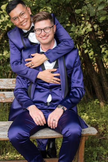 Liebe in vollen Zügen: Eine unvergessliche LGBTQ-Hochzeit im Winzerhotel Kolleritsch