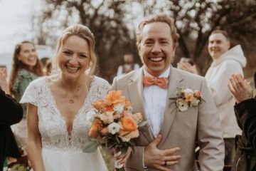Peach meets Country – Styled Shoot mit Alpakas & Cowboyhut in der Grube Ferdinand