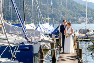Elegante Sommerhochzeit am Tegernsee – Bad Wiessee & Bootshaus