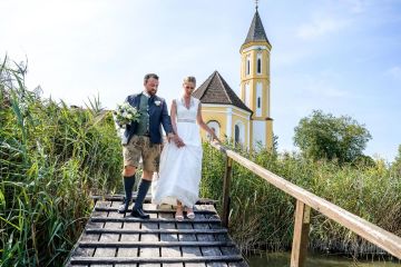 Sommerhochzeit am Ammersee – Motorboot, Seehaus Riederau & große Emotionen