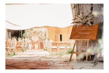 Außergewöhnliche Boho-Hochzeit in Niederösterreich
