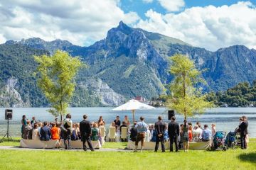 Hochzeitsreportage in Oberösterreich: Seecafe Restaurant Spitzvilla