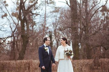 Feierliche Winterhochzeit im Prater