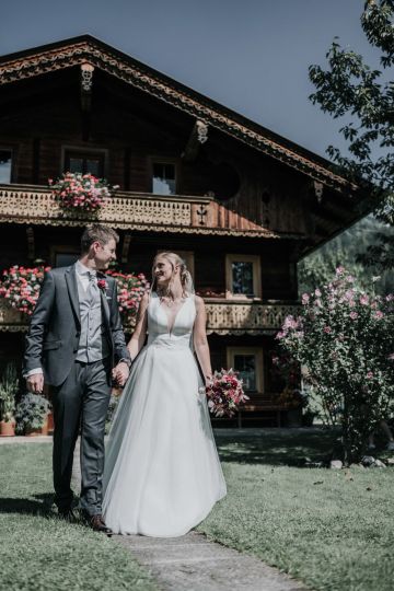Klassische Hochzeit im modernen Ambiente in Tirol