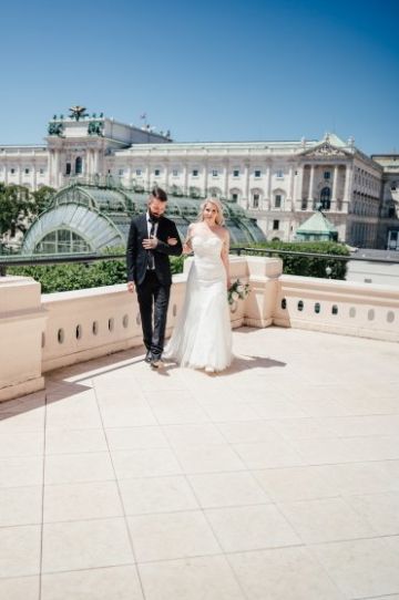 Hochzeitsreportage in Wien: PALAIS Albertina