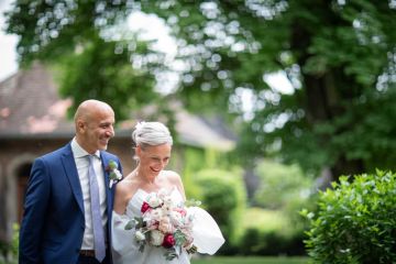 Romantisch moderne Hochzeit im Schloss Guntersdorf