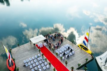 Elegante See-Hochzeit in der Steiermark