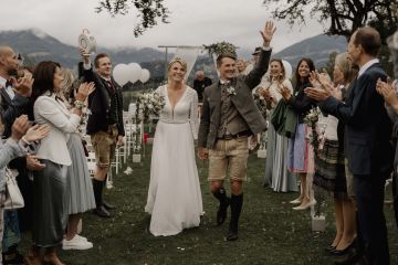 Traditionelle Trachtenhochzeit in Oberösterreich