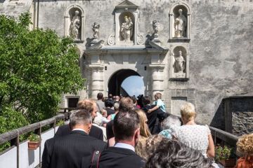 Hochzeitsreportage in Burgenland: Burg Forchtenstein