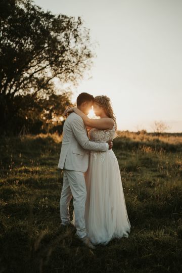 Wunderschöne natürliche Hochzeit in Hannover