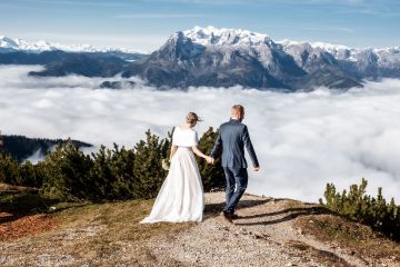 Freie Trauung in den Alpen mit spektakulärem Ausblick