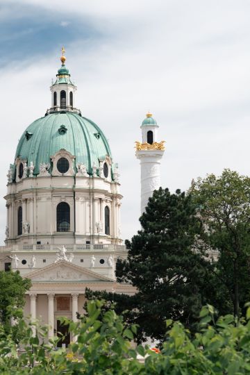 Große Gefühle unter der Kuppel der Karlskirche