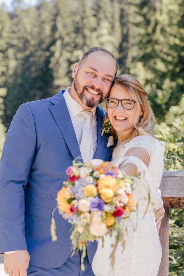 Sommerhochzeit über den Bergen Tirols