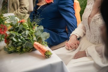 Intime Sommerhochzeit in Wien mit Hund Püppi