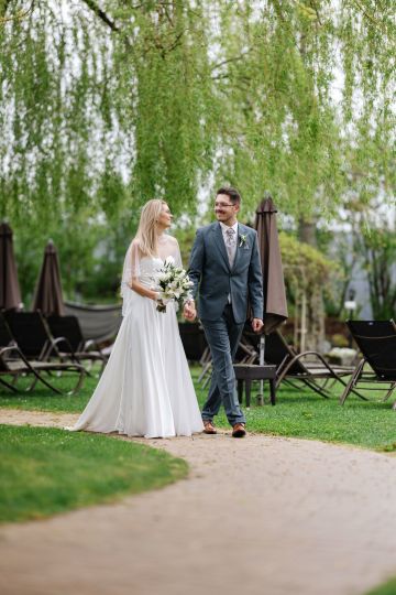 Stimmungsvolle Regenhochzeit im Hotel Guglwald