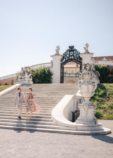 Traumhochzeit mit Kutschenfahrt in Schloss Hof
