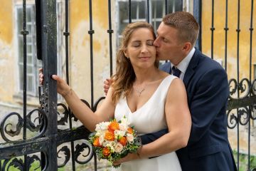 Hochzeit im Schloss Wilfersdorf bei herrlichem Wetter