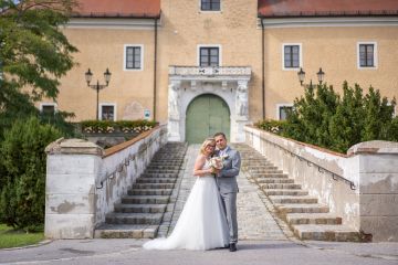 Traumhafte standesamtliche Hochzeit auf Schloss Dürnkrut (Bezirk Gänserndorf / NÖ)