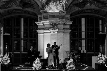 Elegante Hochzeit im Palais Niederösterreich in Wien