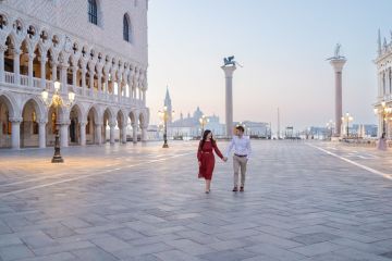 Verlobungsshooting in Venedig: Magische Momente und unvergessliche Erinnerungen