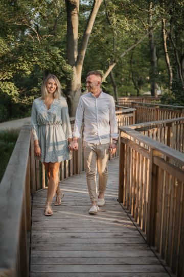 Romantisches Paarshooting in der Lobau