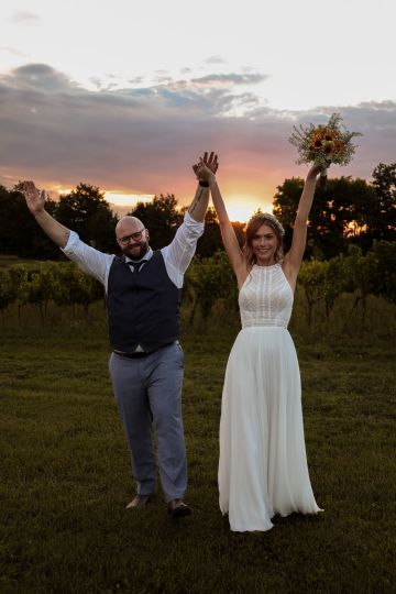 Entspannte Boho-Hochzeit bei Franz von Grün