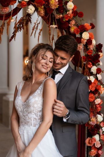 Romantische Herbst-Hochzeit im Schloss Eckartsau