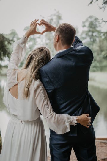 Standesamtliche Hochzeit im Boho Stil