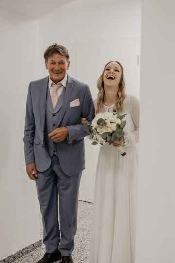 Standesamtliche Hochzeit im Boho Stil