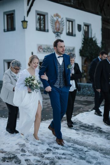 Winterhochzeit in Tirol