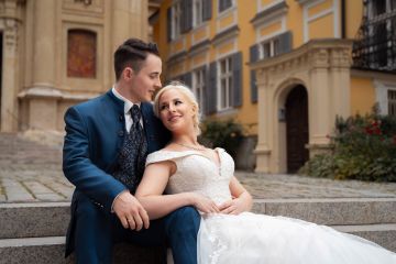 Elegantes After Wedding Shooting in der Grazer Altstadt