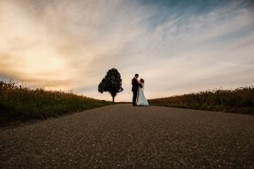 Hochzeit in Geislingen mit Feier in der Straußenfarm Böhmenkirch | Authentische Hochzeitsreportage