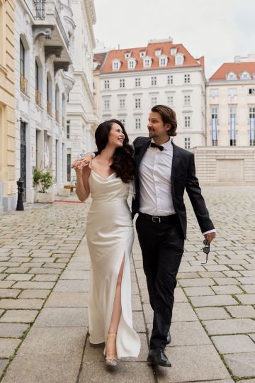 Moderne Hochzeit in Wien