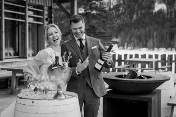 Winterhochzeit am Ödensee