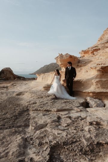 Intimes Elopement am Strand von Mallorca