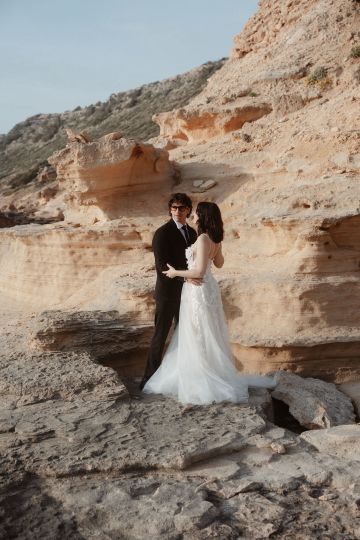 Intimes Elopement am Strand von Mallorca