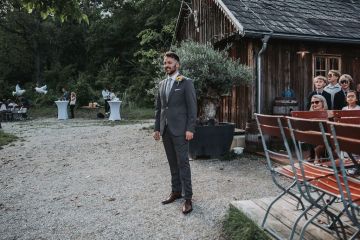Eine romantische Spätsommerhochzeit in der Wiener Hütte