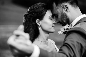 Eine romantische Spätsommerhochzeit in der Wiener Hütte