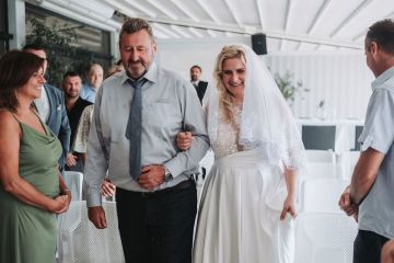 Sommerhochzeit mit Urlaubsfeeling – Ivana & Eugen im wake_up Wien