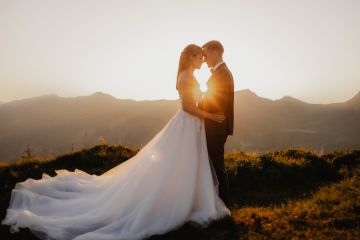 After Wedding Shooting in den Bergen