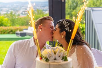 Kleine intime Hochzeit, Standesamt & Tafel, Teesdorf, Baden bei Wien