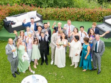 Kleine intime Hochzeit, Standesamt & Tafel, Teesdorf, Baden bei Wien