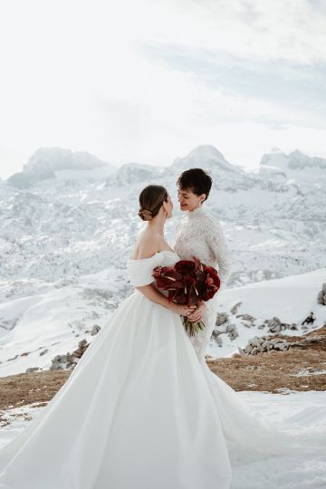Traumhochzeit am Dachstein Krippenstein – Winterhochzeit in den Alpen