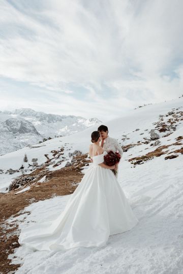 Traumhochzeit am Dachstein Krippenstein – Winterhochzeit in den Alpen