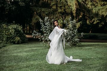 Außergewöhnliche elegante Hochzeit mit indischen & afrikanischen Einflüssen