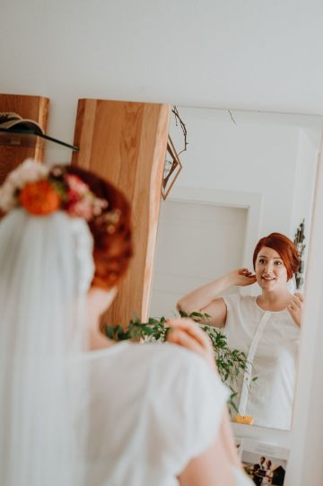 Traditionelle Hochzeit im Schlosskeller in Bockfließ
