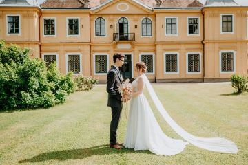 Boho Hochzeit in Zwentendorf an der Donau mit Feier im Lengbachhof Altlengbach