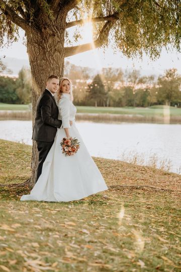 Herbst-Hochzeit am wunderschönen Diamond Country Club Golfplatz Atzenbrugg
