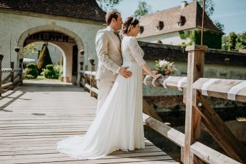 Traumhochzeit im Freien auf Schloss Totzenbach