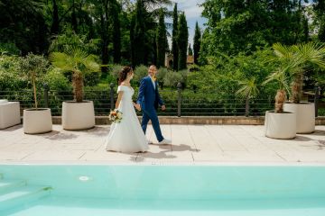 Hochzeit auf dem Morrhof im Grosskarlbach, Pfalz